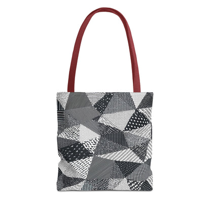 Black, White Abstract Shapes | Tote Bag