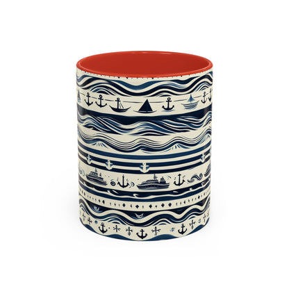 Maritime Design | Accent Coffee Mug (11oz)