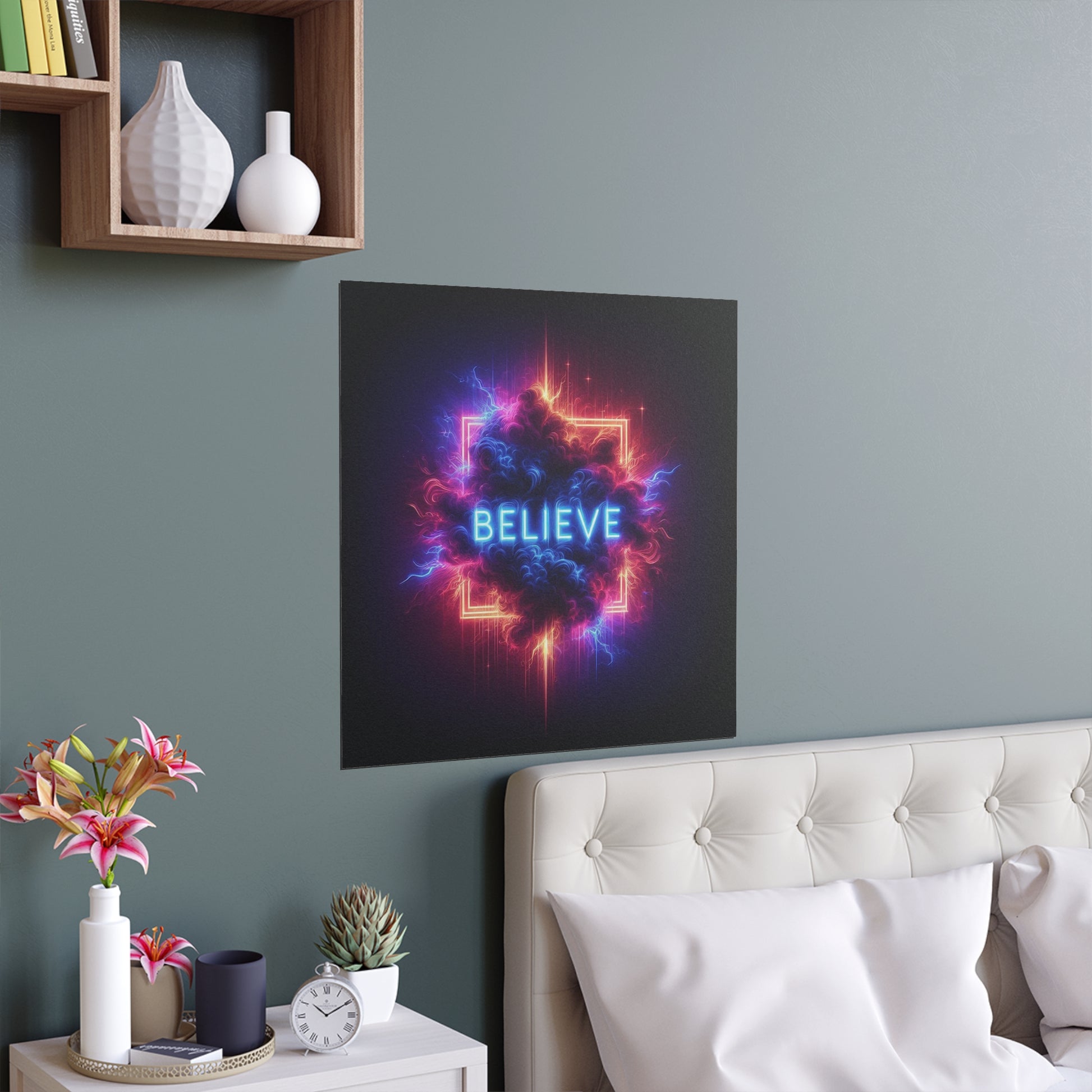 Believe | Indoor and Outdoor Silk Poster