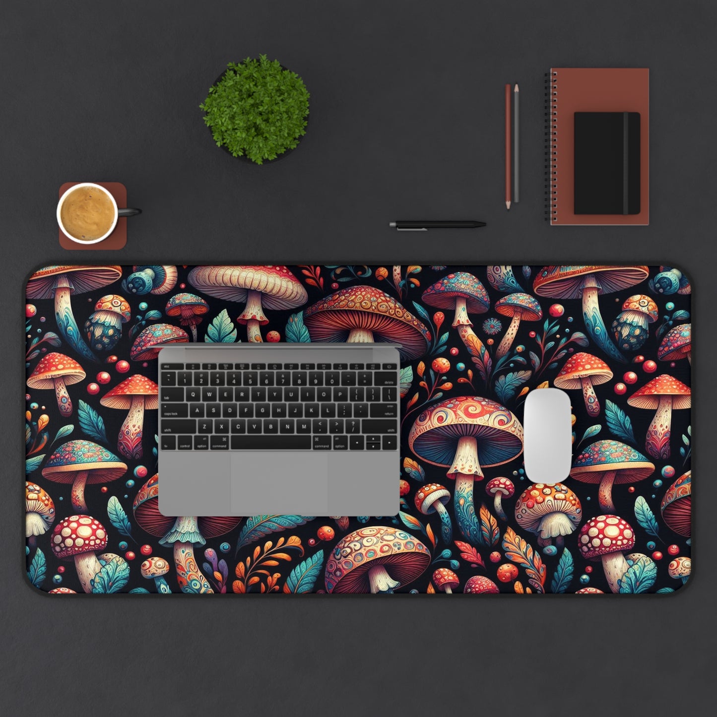 Magic Mushrooms | Desk Mat