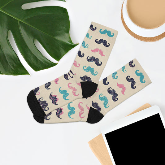 Mustaches | Comfortable Socks