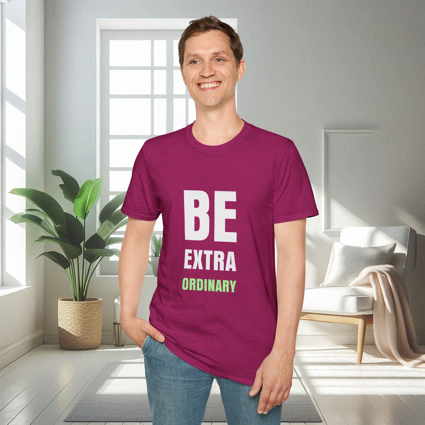 Soyez Extra Ordinaire | T-shirt doux unisexe