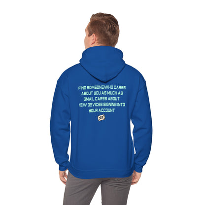 Find Someone Who... | Funny Quote | Unisex Heavy Blend™ Hooded Sweatshirt