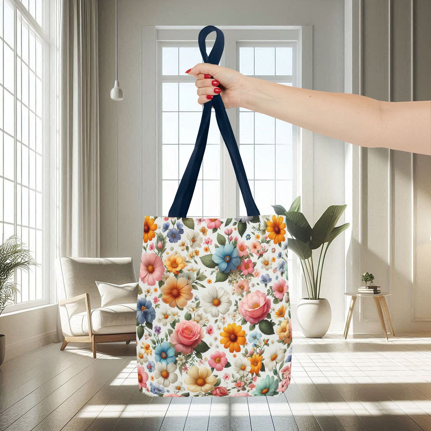 Multicolored Flowers | Tote Bag