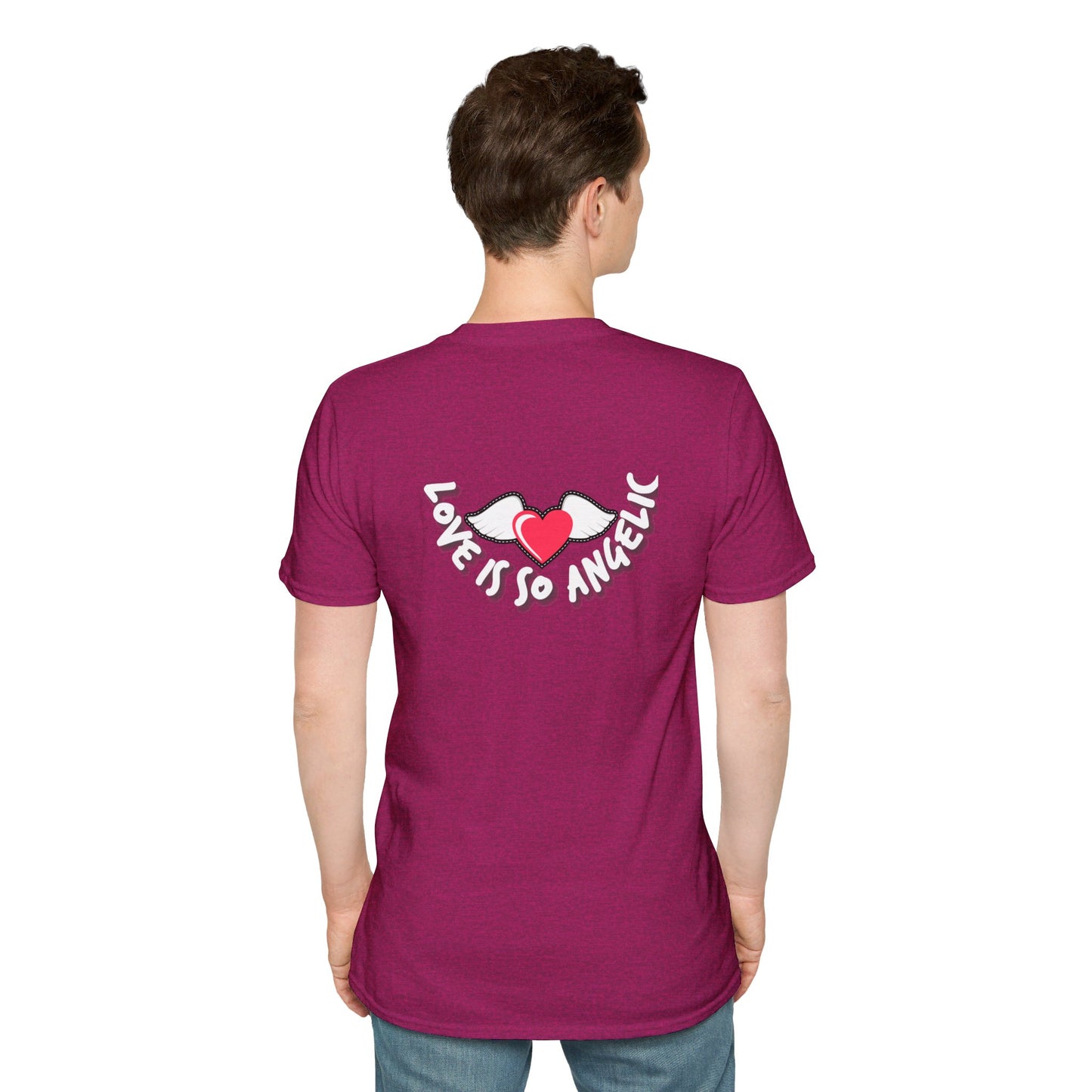 Love Is So Angelic | Unisex Soft T-shirt