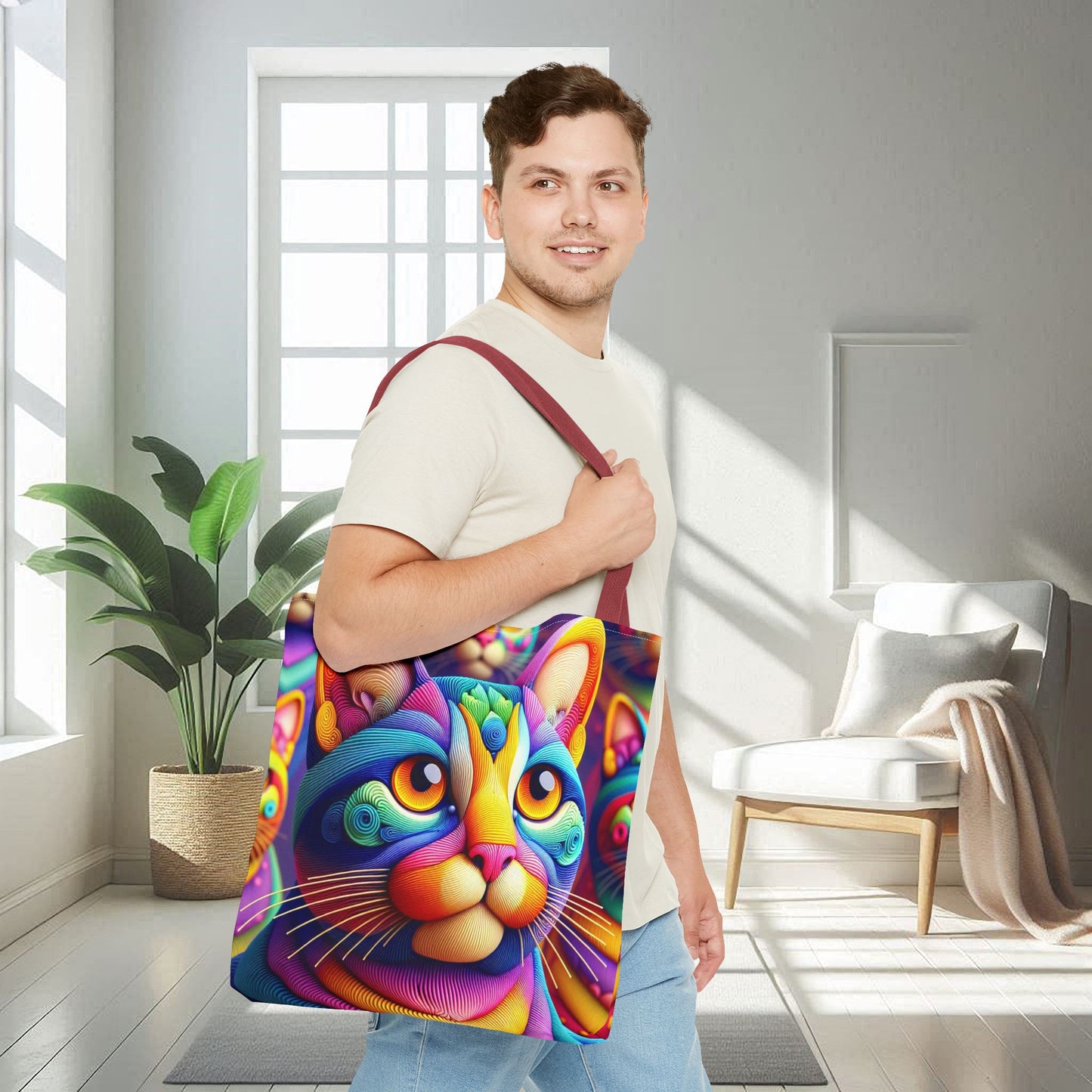 Vibrant Cats | Tote Bag