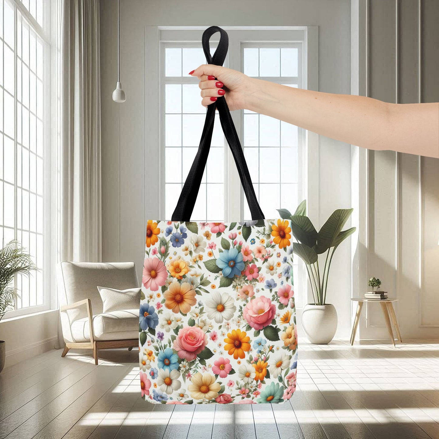 Multicolored Flowers | Tote Bag