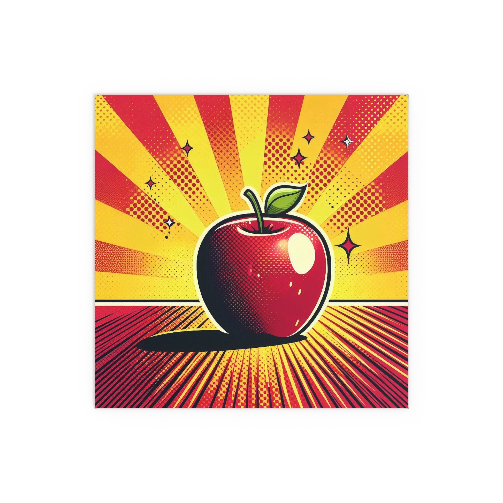 An Apple a Day Keeps the Doctor Away | Indoor and Outdoor Silk Poster