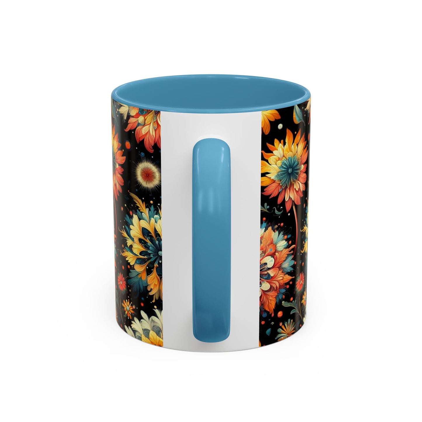 Vibrant Dandelions | Accent Coffee Mug (11oz)