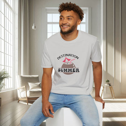 Destination Été | T-shirt doux unisexe