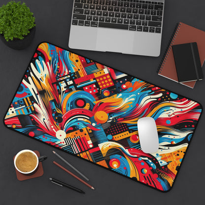 Multicolor Modern Abstract Design | Desk Mat