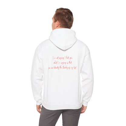 Tu es littéralement le lundi de ma vie | Sweat-shirt à capuche unisexe Heavy Blend™