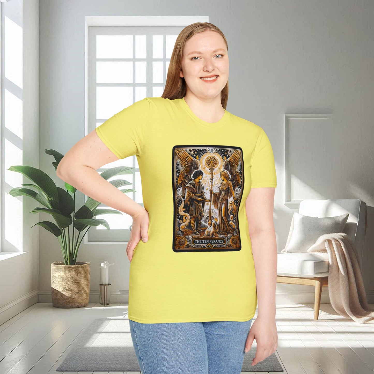 Le Tarot de la Tempérance | T-shirt doux unisexe