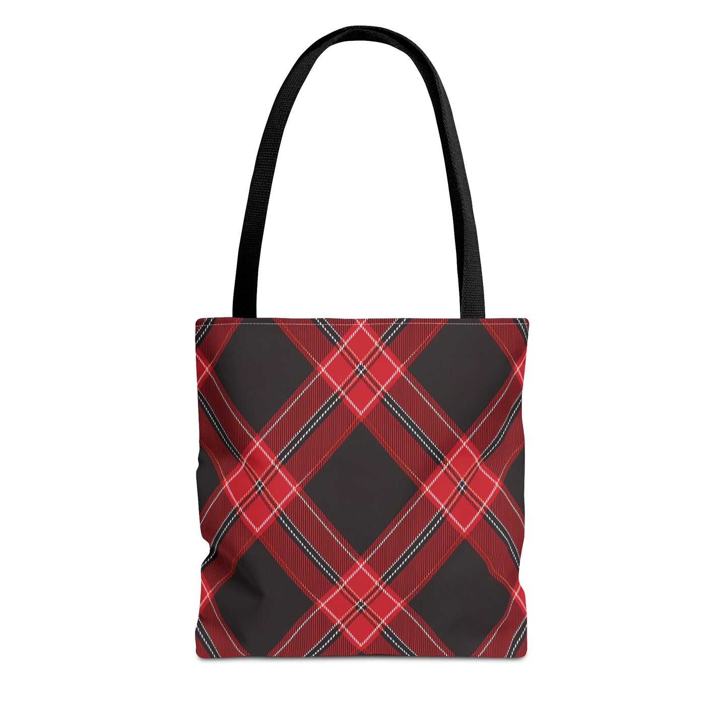 Red, Black Flannel Pattern | Tote Bag