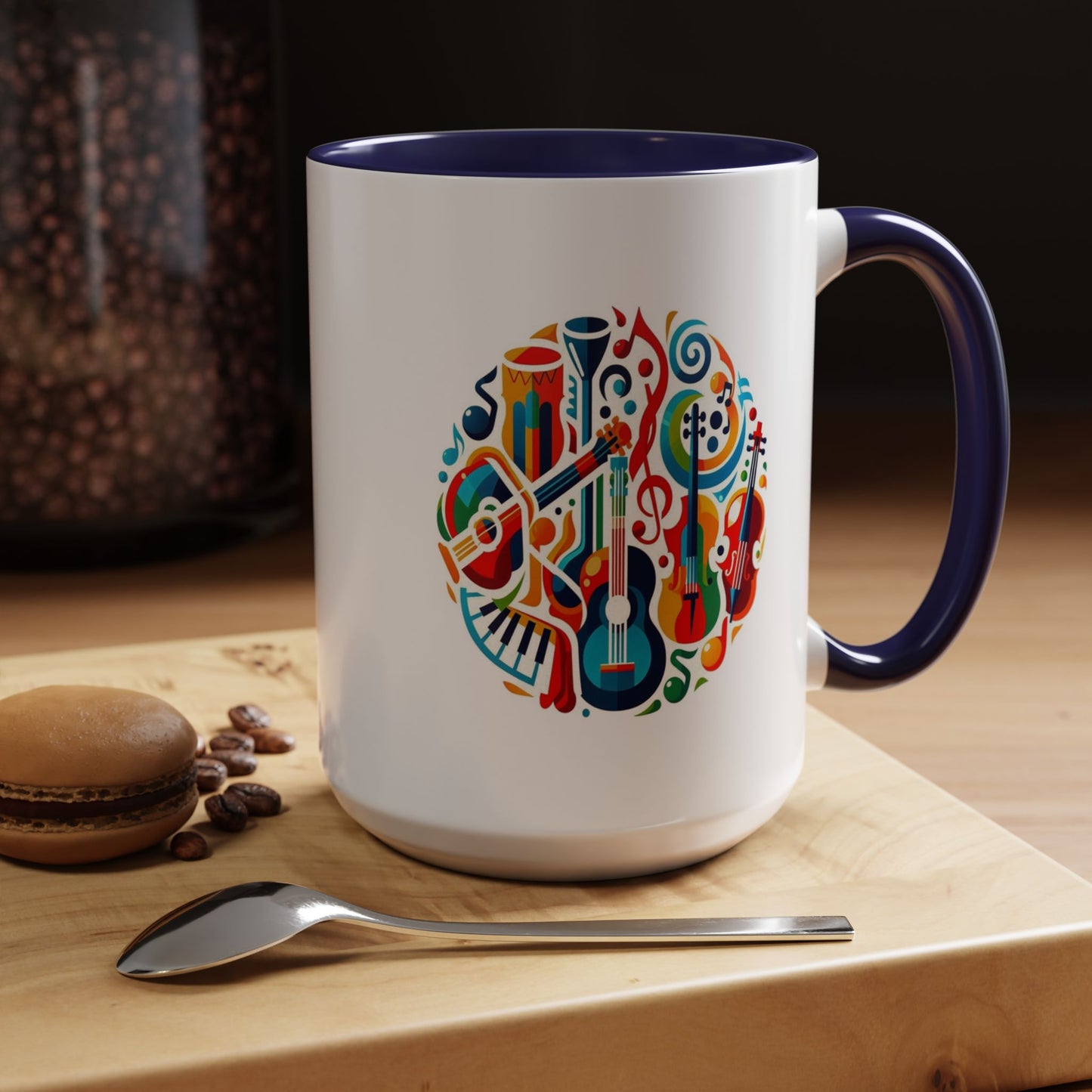 Musical Instruments | Accent Coffee Mug (11, 15oz)