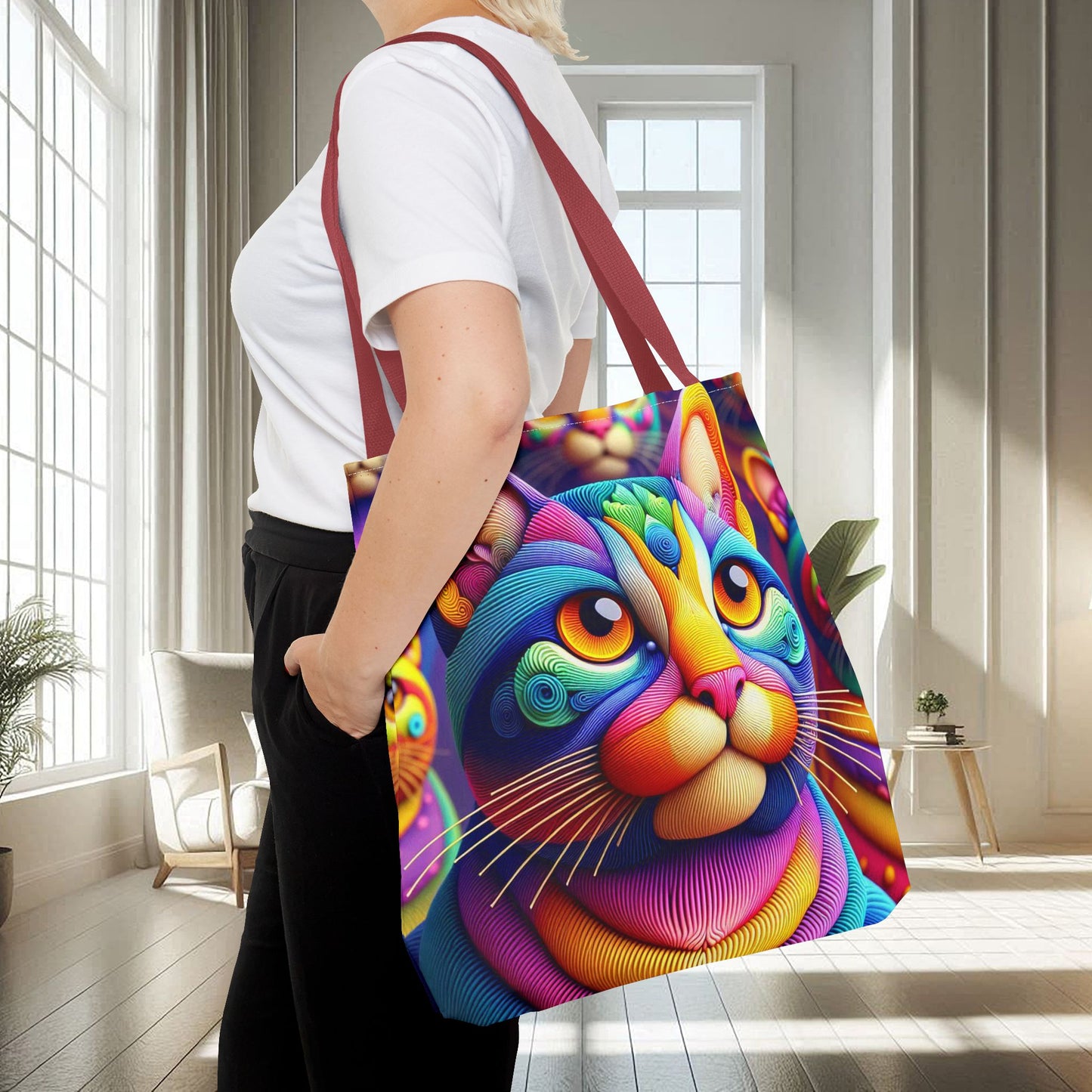 Vibrant Cats | Tote Bag