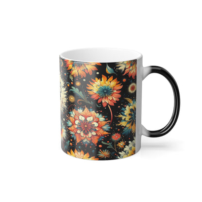 Vibrant Dandelions | Color Morphing Mug, 11oz