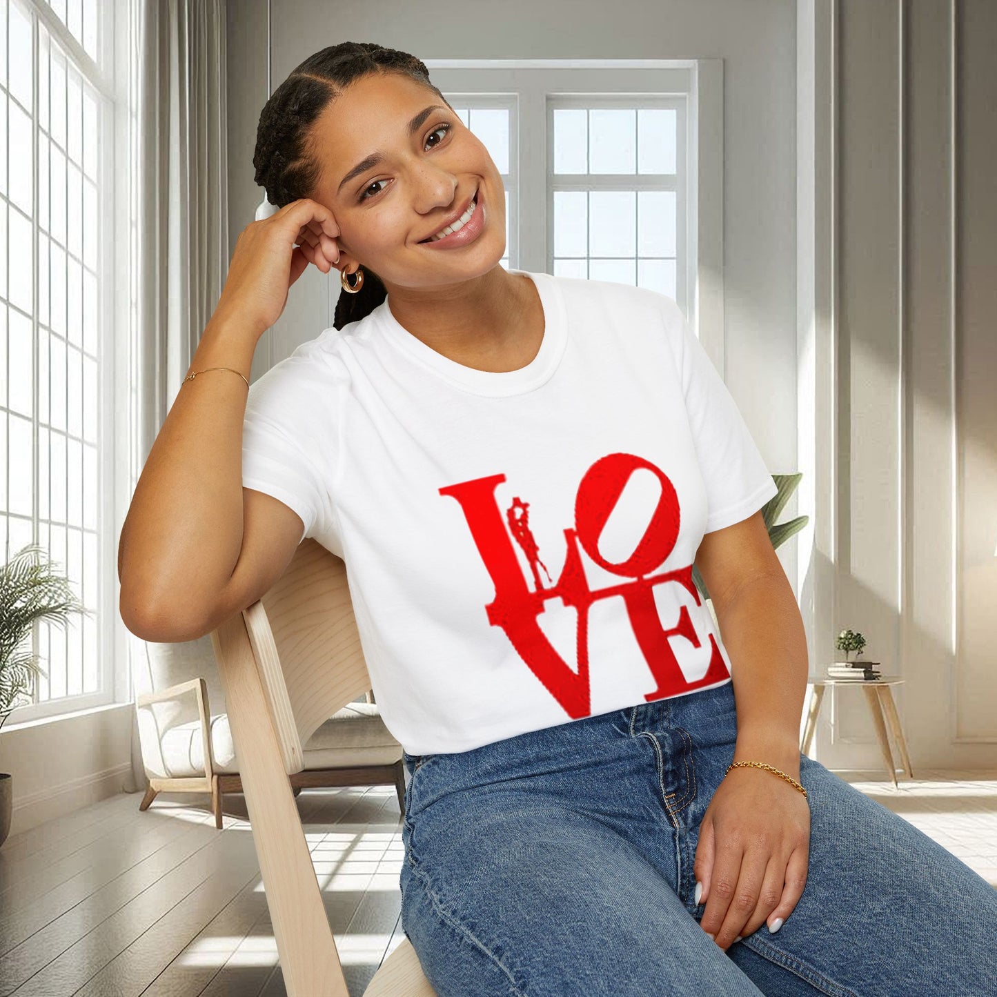 Amour | T-shirt doux unisexe