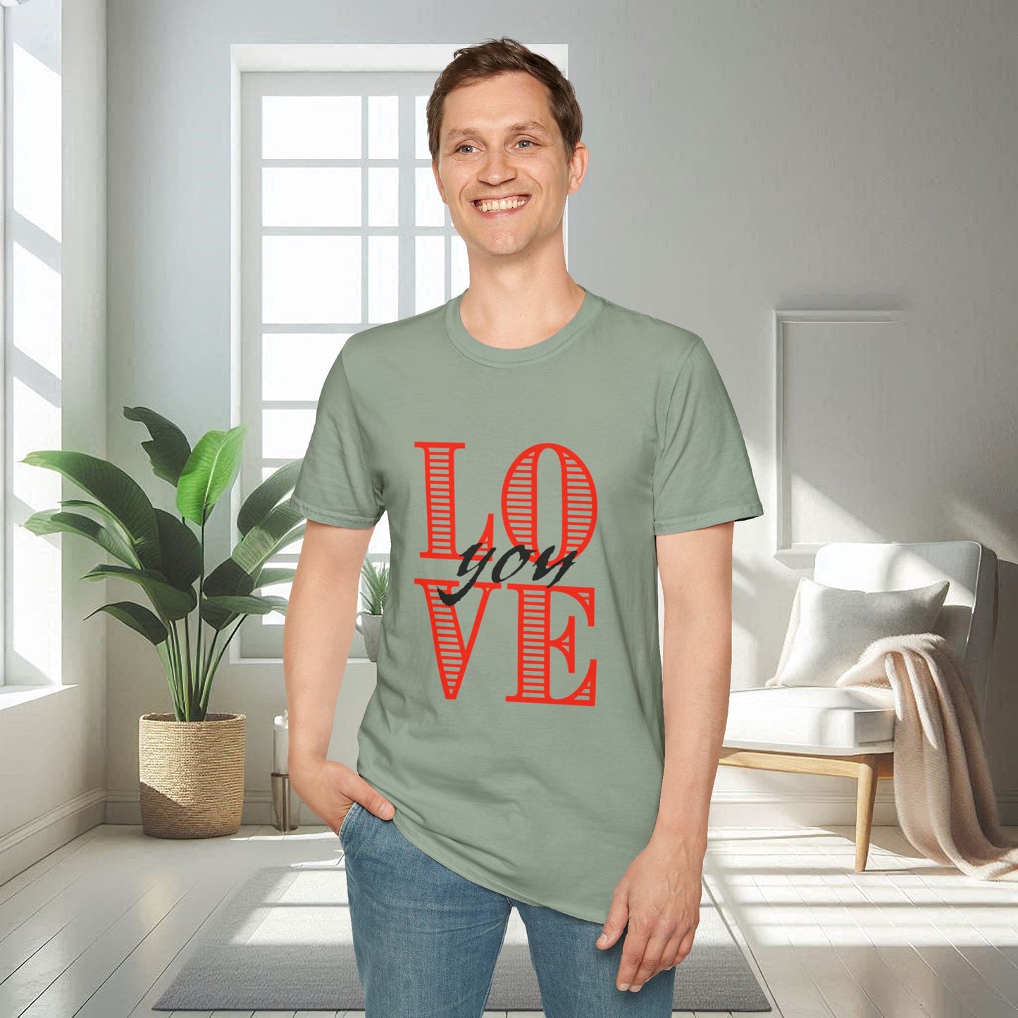 Love You | Unisex Soft T-shirt