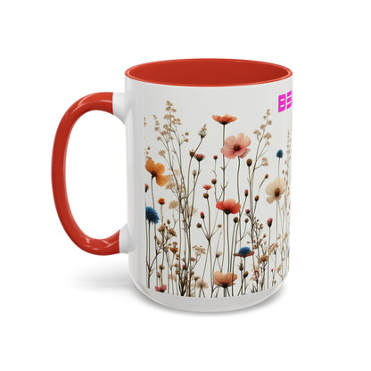 Believe | Wildflowers | Accent Coffee Mug (11, 15oz)