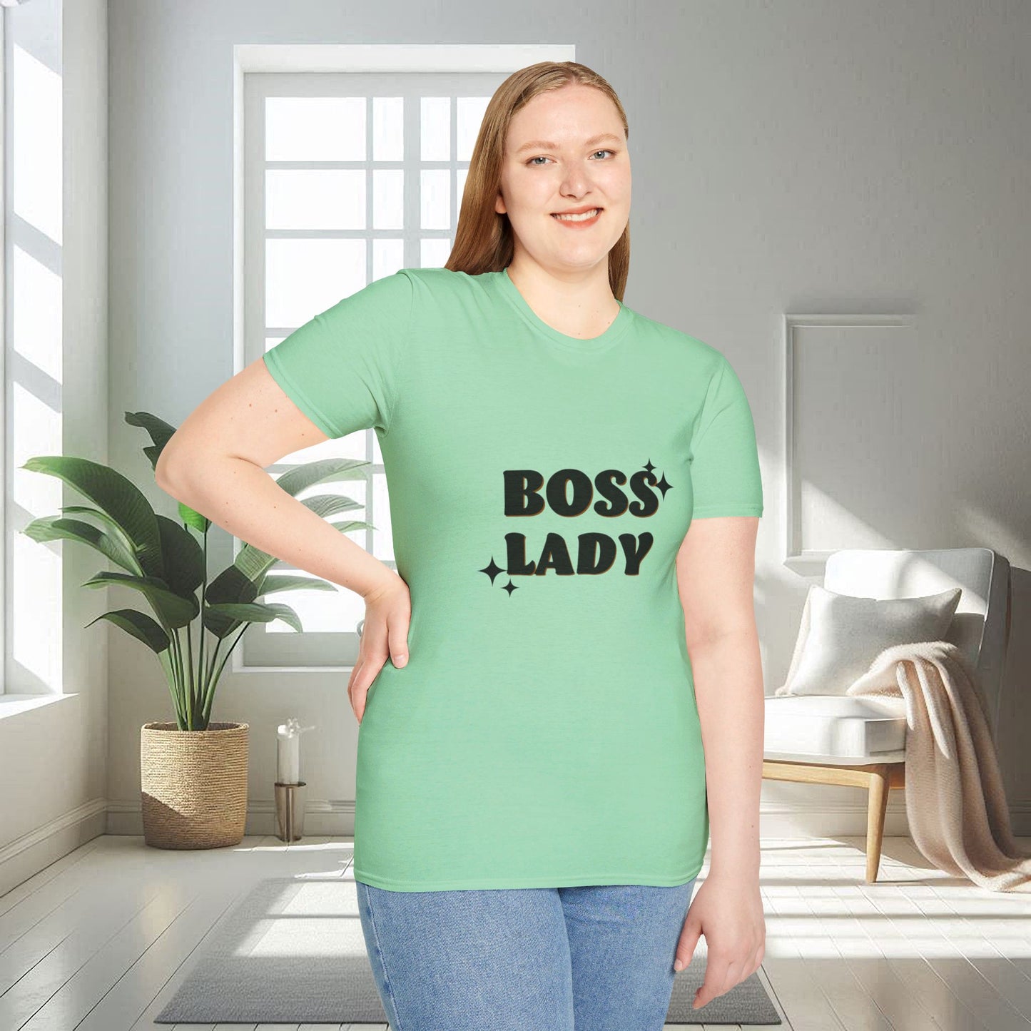 Boss Lady | T-shirt doux unisexe