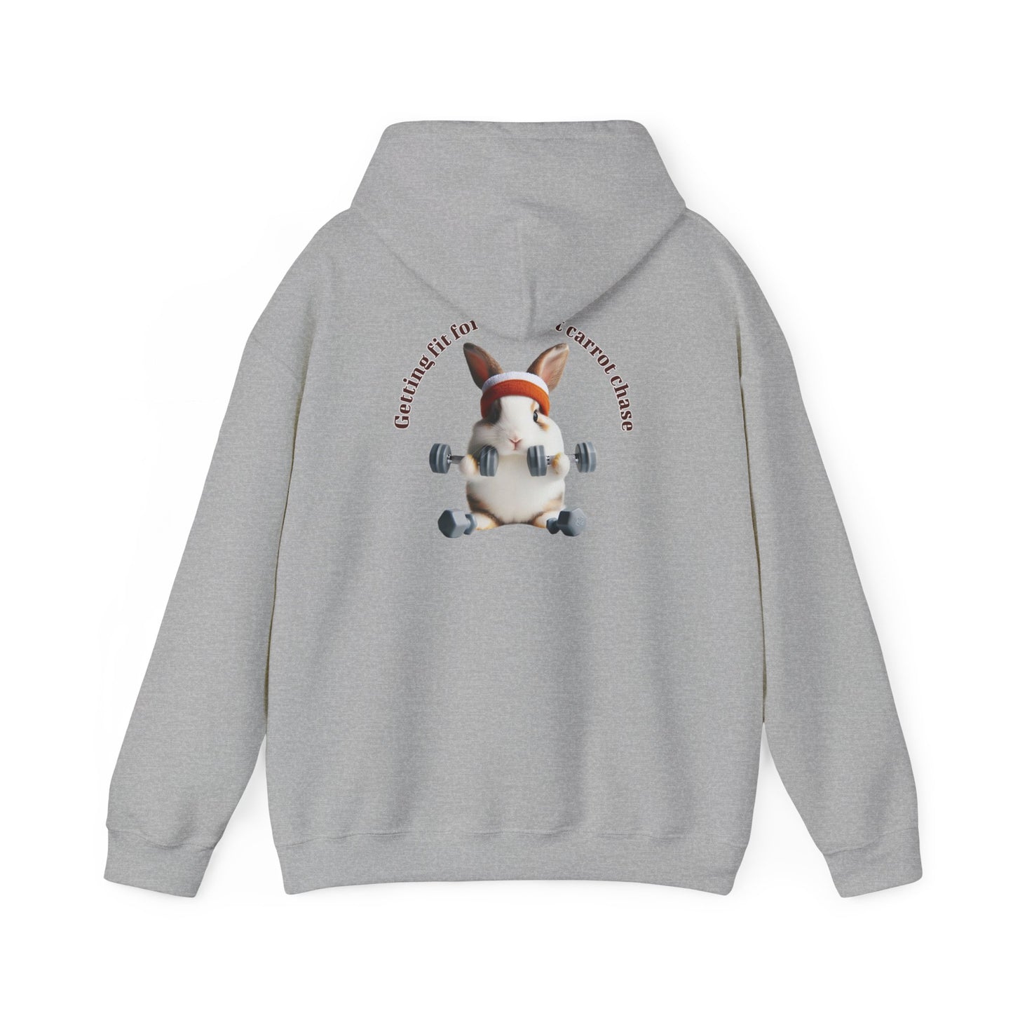 Se préparer pour la prochaine chasse aux carottes | Sweat-shirt à capuche unisexe Heavy Blend™