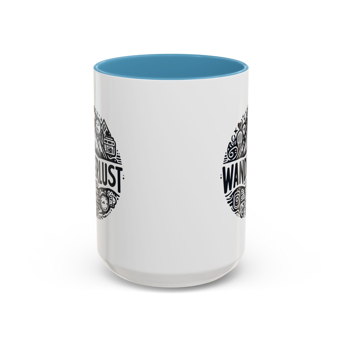 Wanderlust for the Travelling Soul | Accent Coffee Mug (11, 15oz)