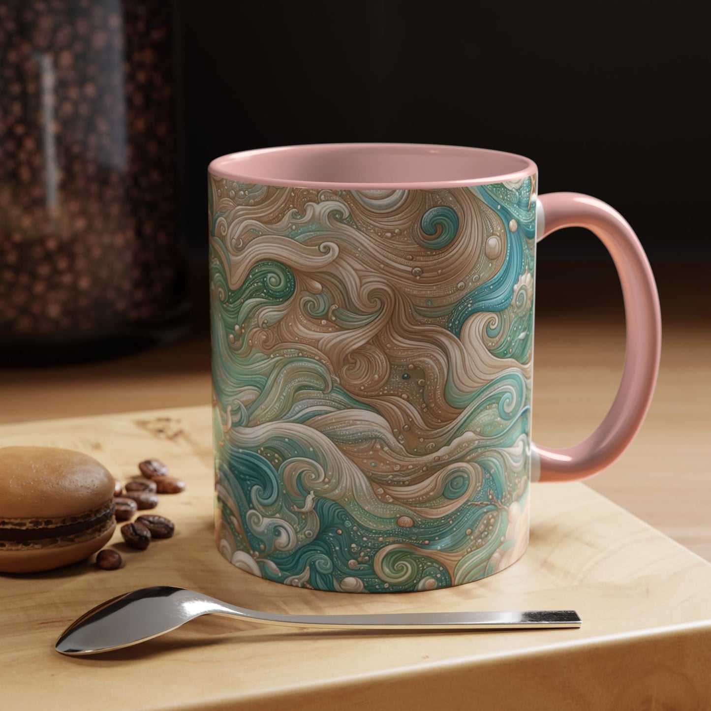 3D Ocean Beauty | Accent Coffee Mug (11oz)