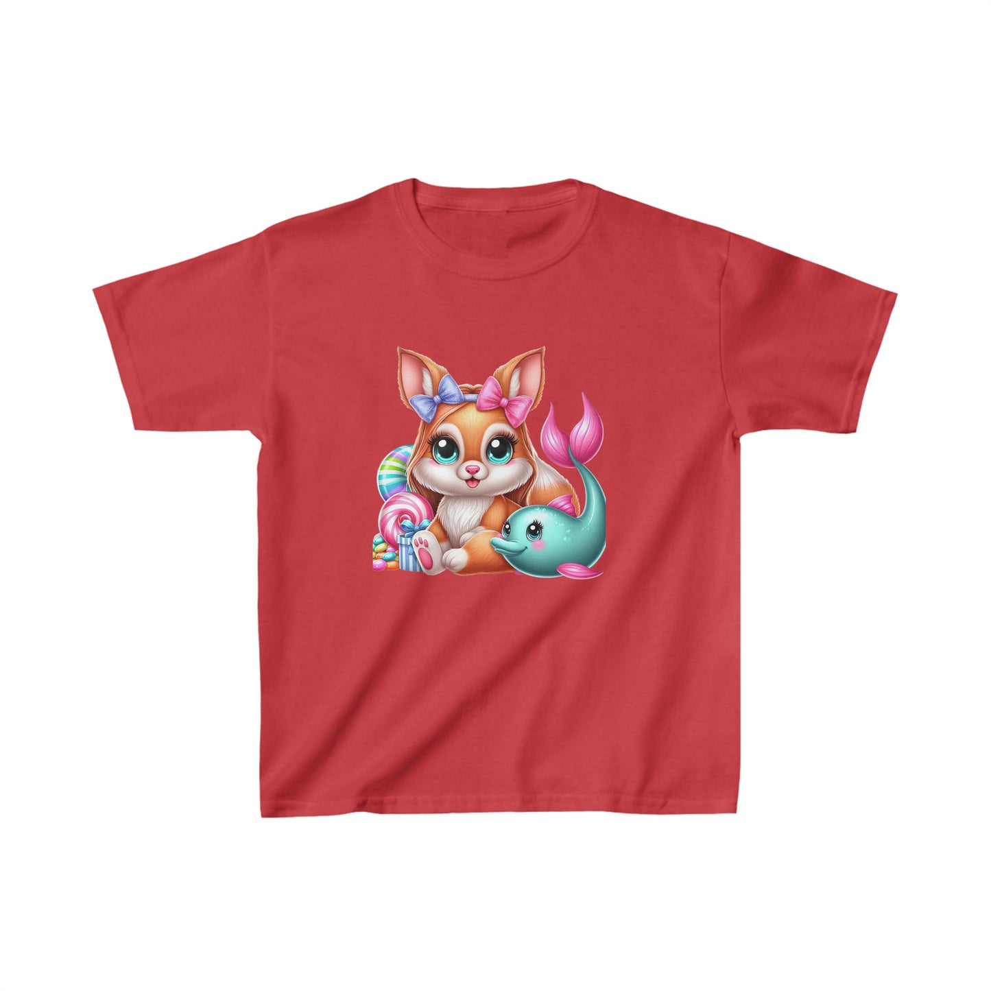 Cute Baby Fox | Kids Heavy Cotton™ Tee