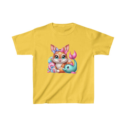 Cute Baby Fox | Kids Heavy Cotton™ Tee