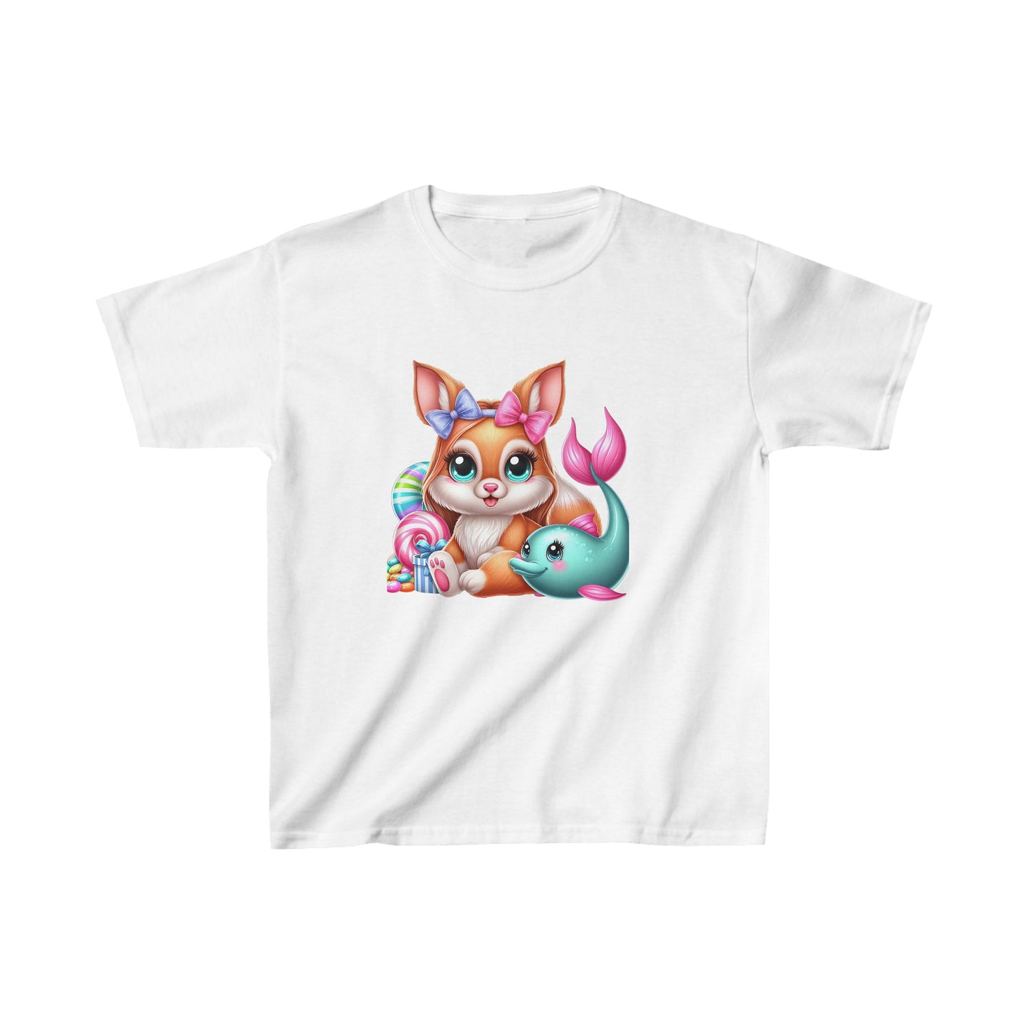 Cute Baby Fox | Kids Heavy Cotton™ Tee