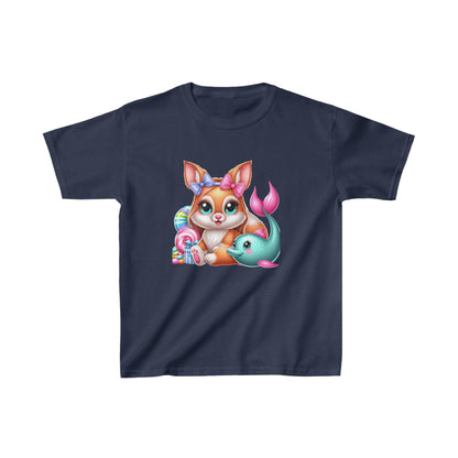 Cute Baby Fox | Kids Heavy Cotton™ Tee