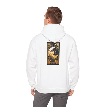 Sudadera unisex con capucha y estampado de cartas del Tarot de la Luna Heavy Blend™