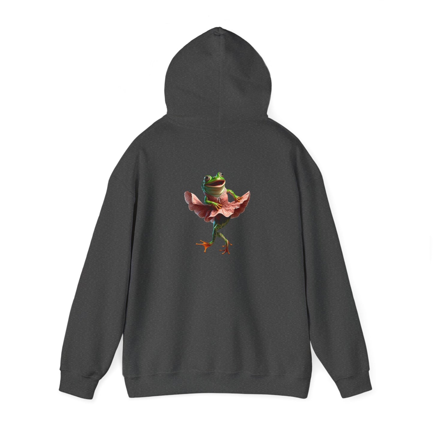 Sweat à capuche unisexe Heavy Blend™ avec motif de grenouille dansante