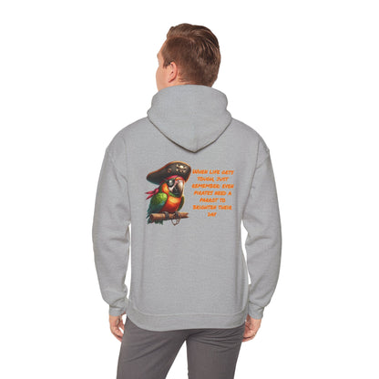 Pirate's Parrot | Unisex Heavy Blend™ Hooded Sweatshirt