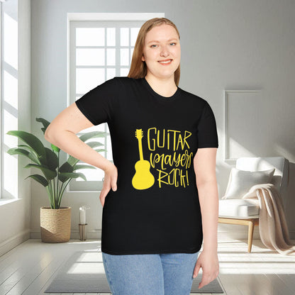 Guitaristes Rock | T-shirt doux unisexe