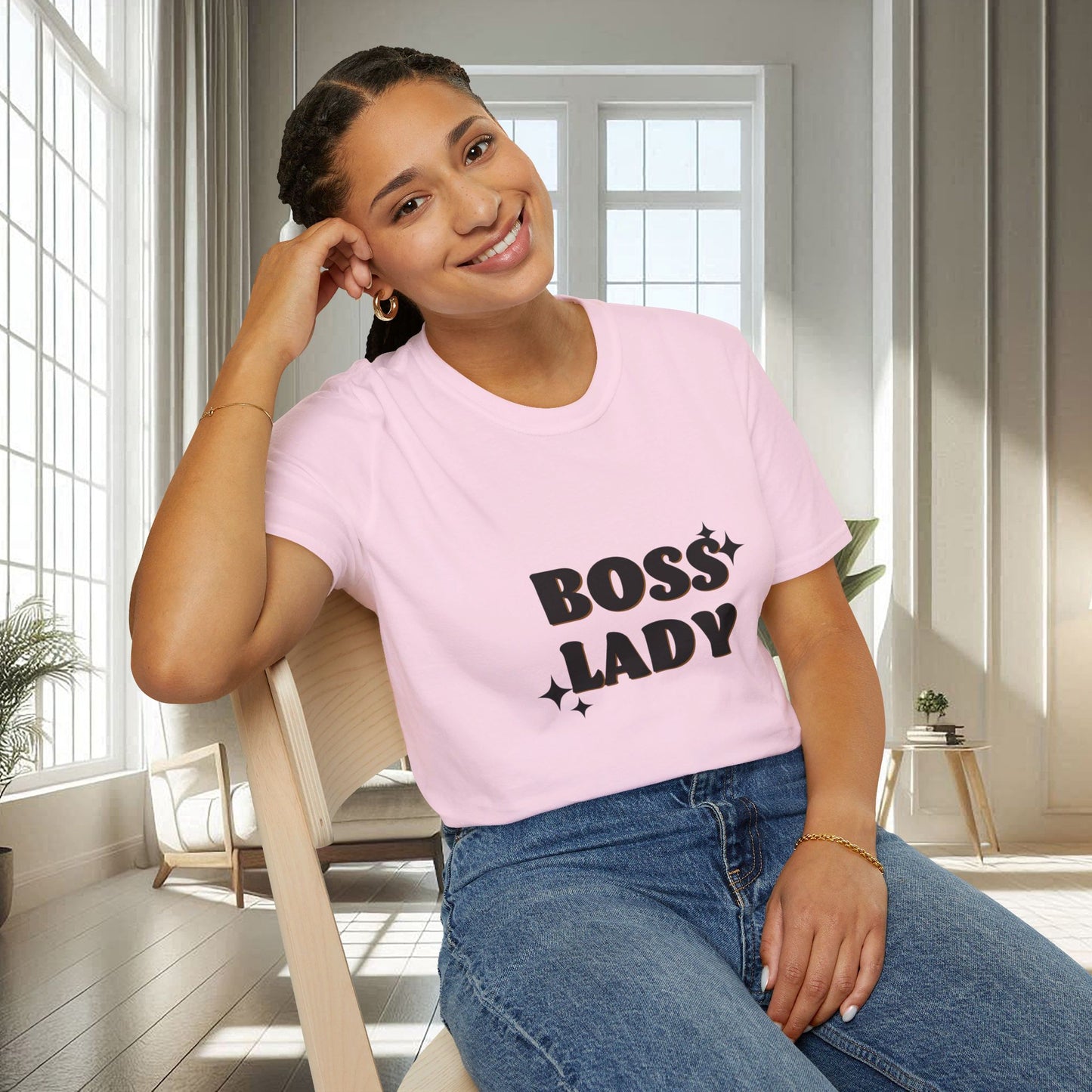 Boss Lady | T-shirt doux unisexe