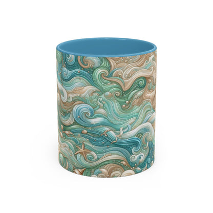 3D Ocean Beauty | Accent Coffee Mug (11oz)