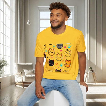 Cute Cats  | Unisex Soft T-shirt