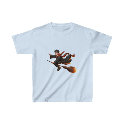 Wizard Flying | Kids Heavy Cotton™ Tee