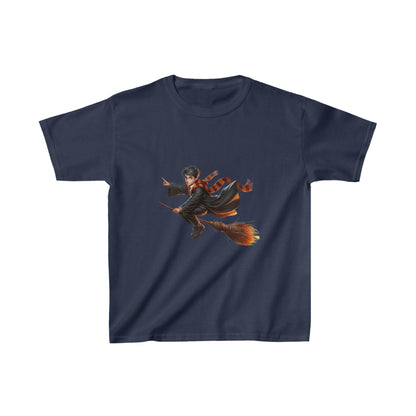 Wizard Flying | Kids Heavy Cotton™ Tee