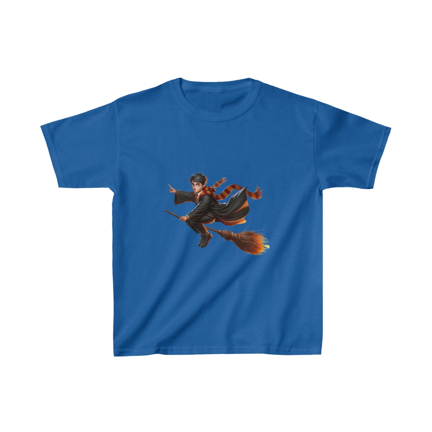 Wizard Flying | Kids Heavy Cotton™ Tee