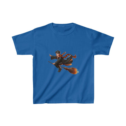 Wizard Flying | Kids Heavy Cotton™ Tee