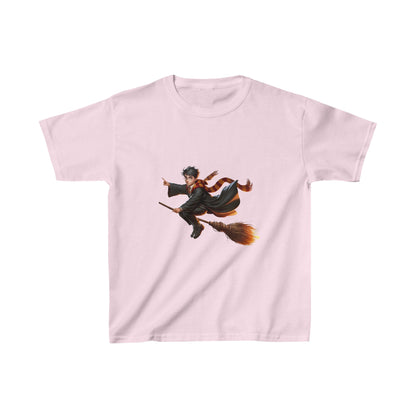 Wizard Flying | Kids Heavy Cotton™ Tee