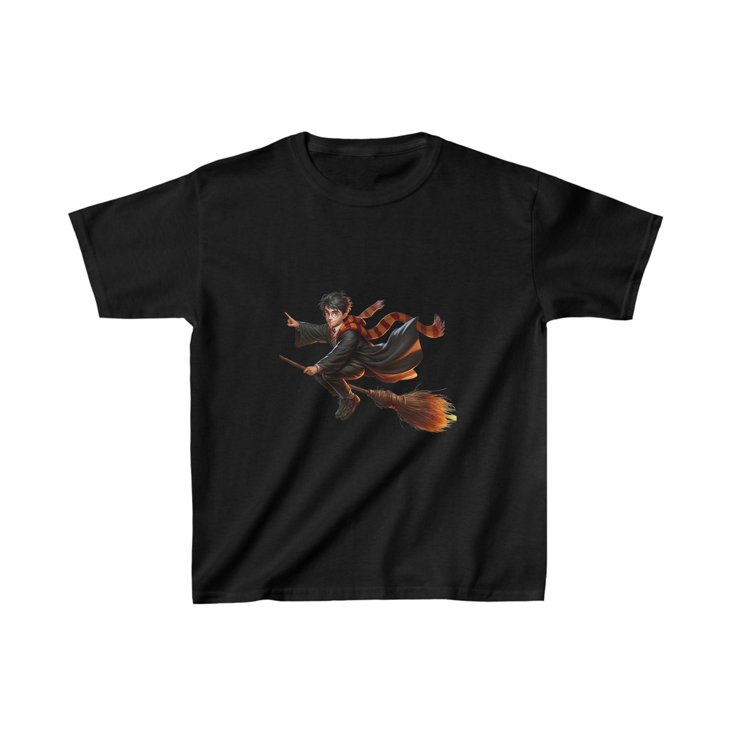 Wizard Flying | Kids Heavy Cotton™ Tee