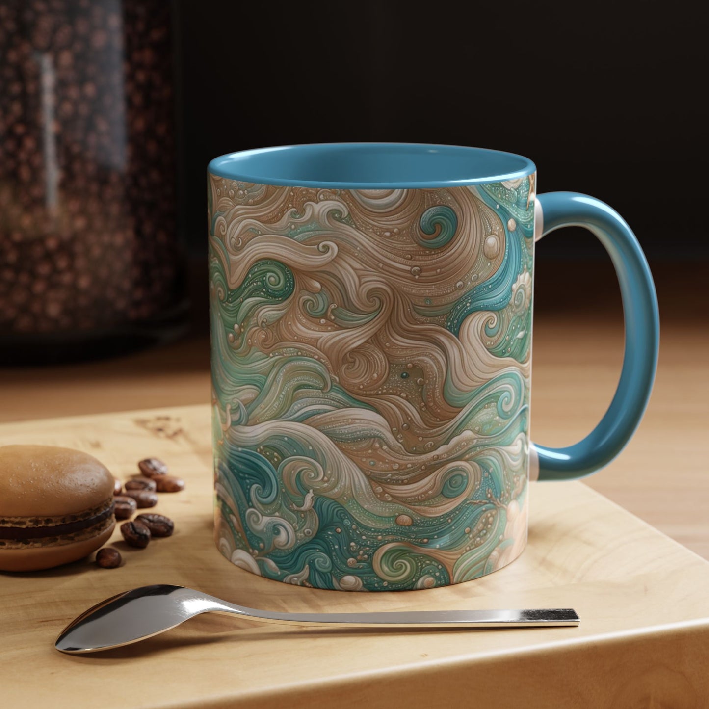 3D Ocean Beauty | Accent Coffee Mug (11oz)