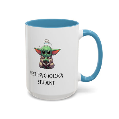 Best Psychology Student | Accent Coffee Mug (11, 15oz)