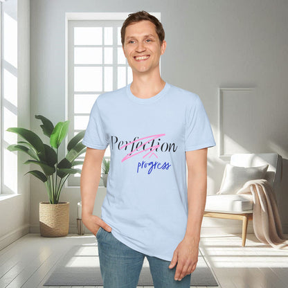 Progress, Not Perfection | Unisex Soft T-shirt