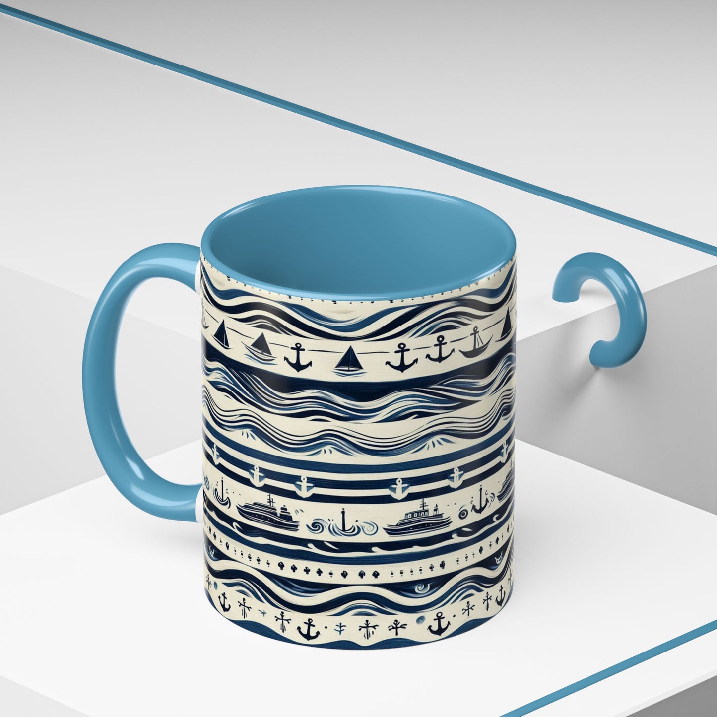 Maritime Design | Accent Coffee Mug (11oz)