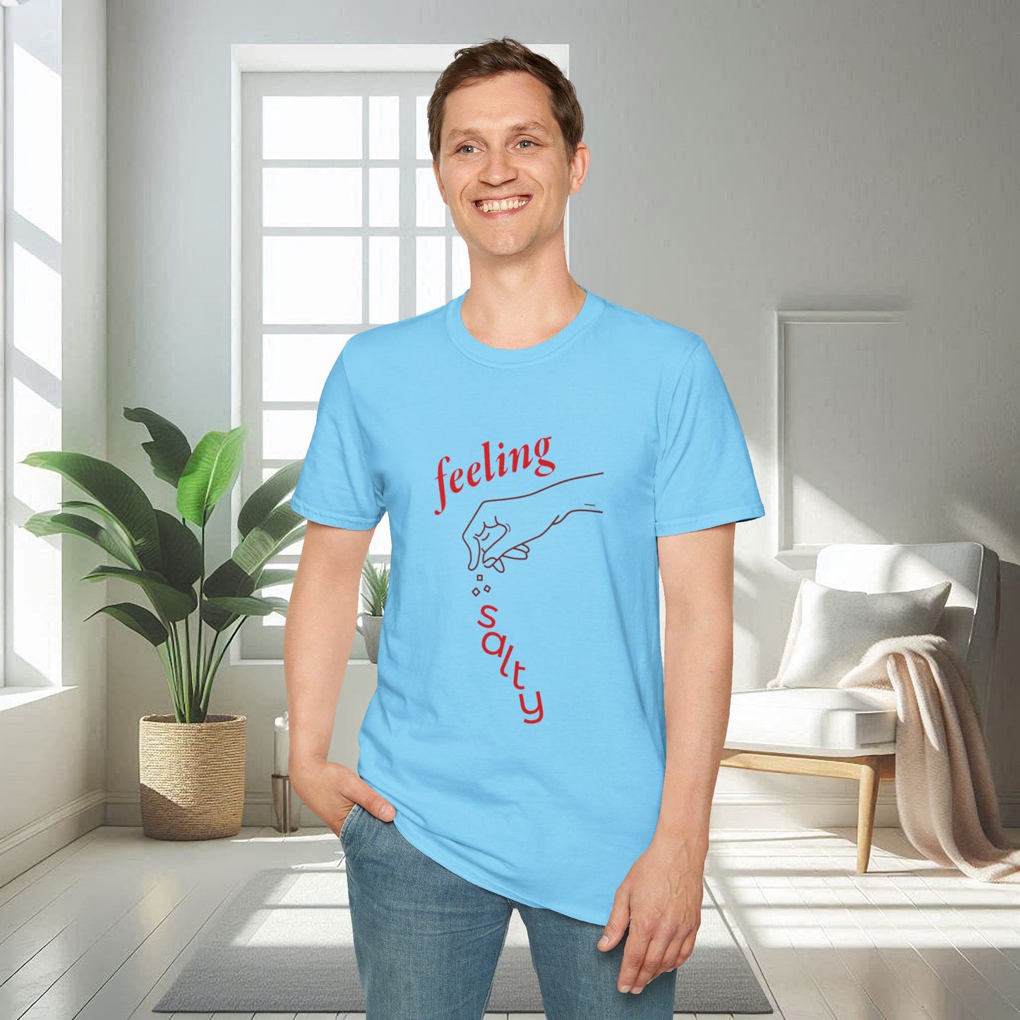 Sentir salé | T-shirt doux unisexe